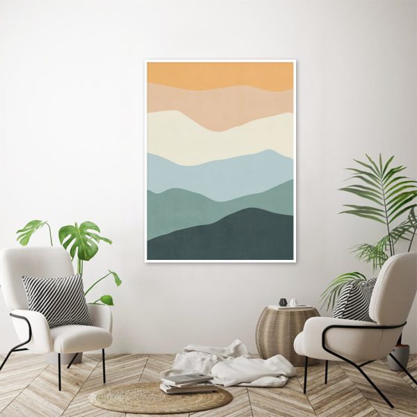 Quadro - My Favorite Arts - Abstract Mountains 12