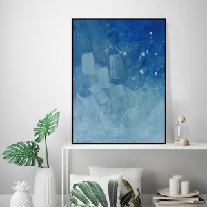 Quadro - Jéfi Zavarize - Azuis 2