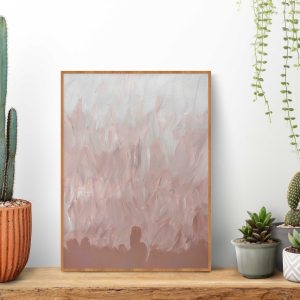 Quadro - Jéfi Zavarize - Degradê Rose