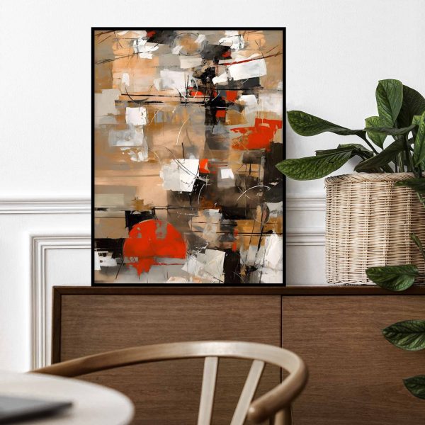 Quadro - Uillian Rius - Abstract Art 23A MJ