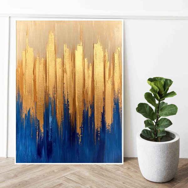 Quadro - Uillian Rius - Abstract Gold 362A