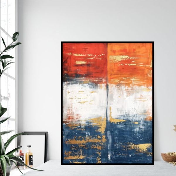 Quadro - Uillian Rius - Abstract Gold 364A