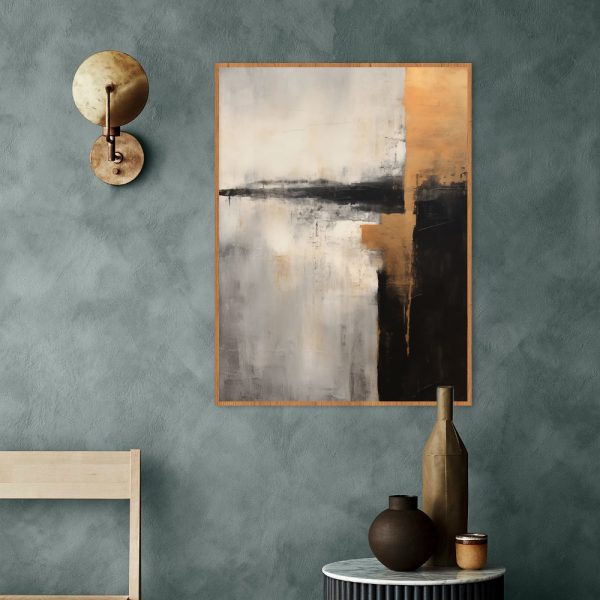 Quadro - Uillian Rius - Abstract Gold 377A