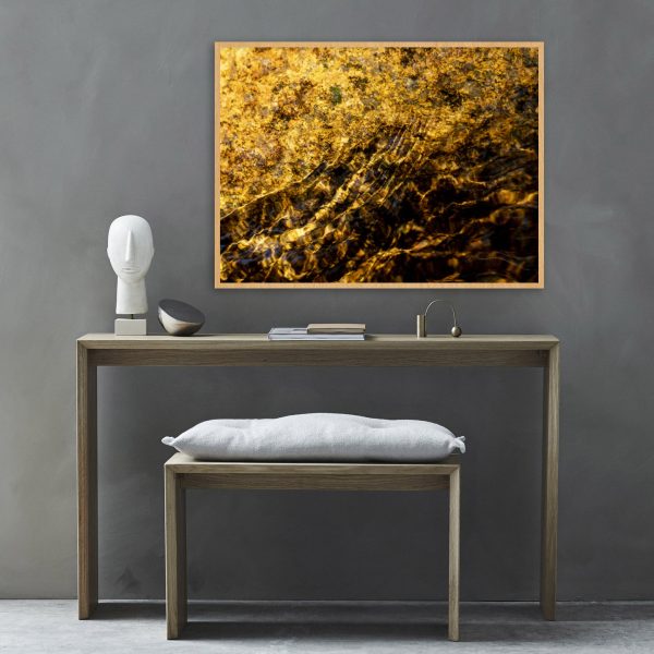 Quadro - WL Photo Art - Gold Water 2