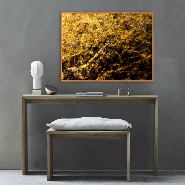 Quadro - WL Photo Art - Gold Water 2 - Image 2