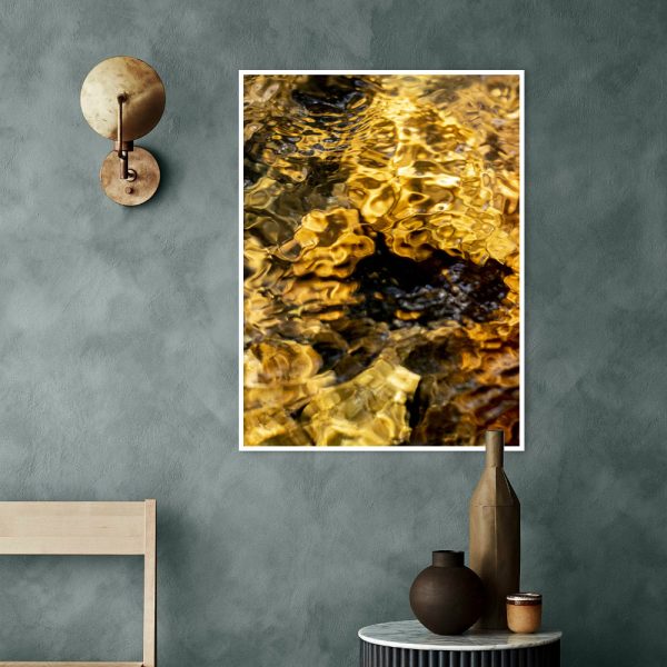 Quadro - WL Photo Art - Gold Water 3 - Image 3