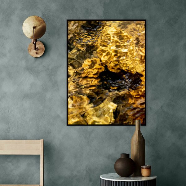 Quadro - WL Photo Art - Gold Water 3 - Image 4