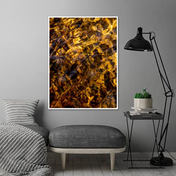 Quadro - WL Photo Art - Gold Water