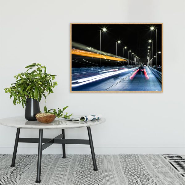 Quadro - WL Photo Art - Night Bridge