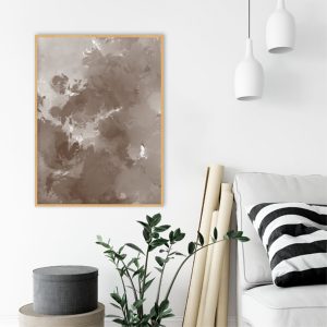 Quadro - Vitória Coutinho - Nublado Marrom