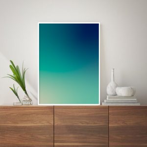Quadro - Di Quadri - Degradê Praia ao Mar