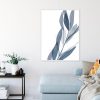 Quadro - Di Quadri - Leaves Overlaping Azul Pastel 03