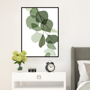 Quadro - Di Quadri - Leaves Overlapping Green 01
