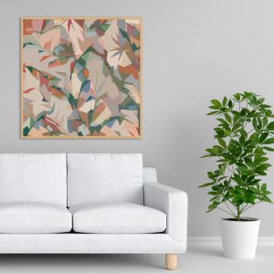 Quadro - Letícia Barros - Cubismo Tropical