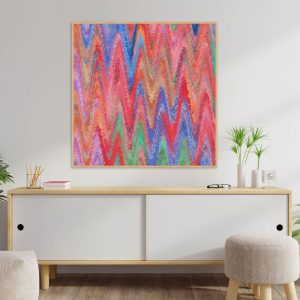 Quadro - Letícia Barros - Ondas Coloridas