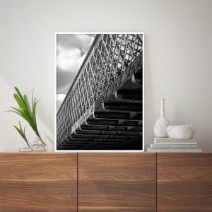 Quadro - Michel Fraitag - A Ponte Entre Uma Nuvem