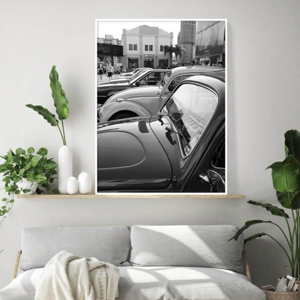 Quadro - Michel Fraitag - Carros Antigos E Chaminés 2 - Imagem 3