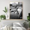 Quadro - Michel Fraitag - Carros Antigos E Chaminés 2 - Imagem 2