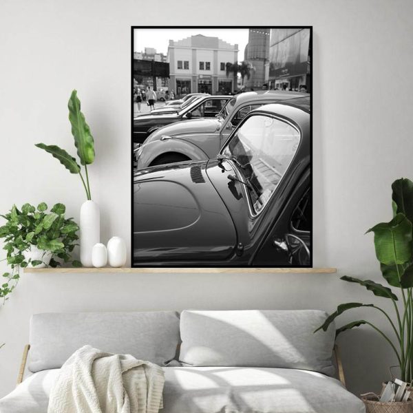Quadro - Michel Fraitag - Carros Antigos E Chaminés 2 - Imagem 4