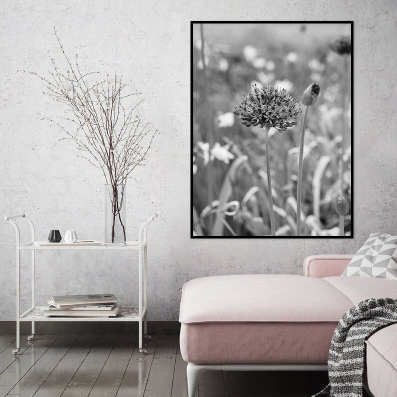 Quadro - Michel Fraitag - Colorless Flowers 1 - Imagem 4