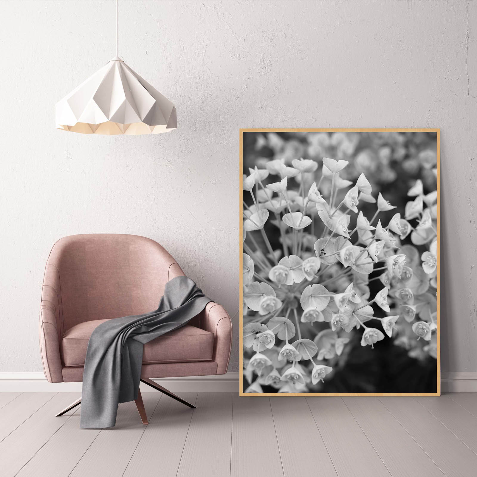 Quadro - Michel Fraitag - Colorless Flowers 3 - Imagem 2