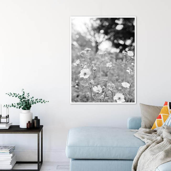 Quadro - Michel Fraitag - Colorless Flowers 5 - Imagem 3