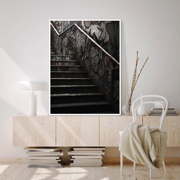 Quadro - Michel Fraitag - Ladder In The Dark - Image 4