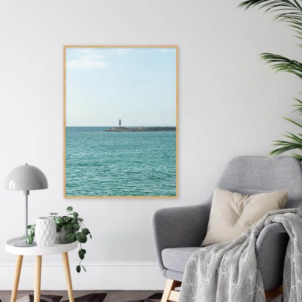 Quadro - Michel Fraitag - Luz Que Guia O Mar Turquesa - Image 2
