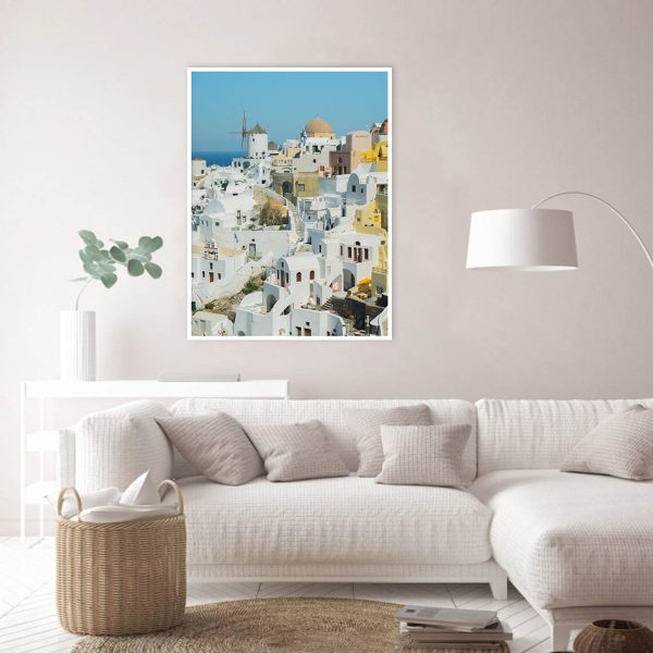 Quadro - Michel Fraitag - Santorini Em Três Cores 4 - Imagem 3