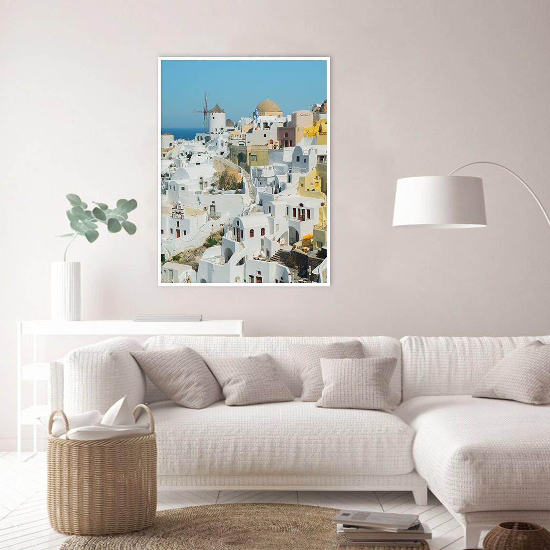 Quadro - Michel Fraitag - Santorini Em Três Cores 4 - Imagem 3