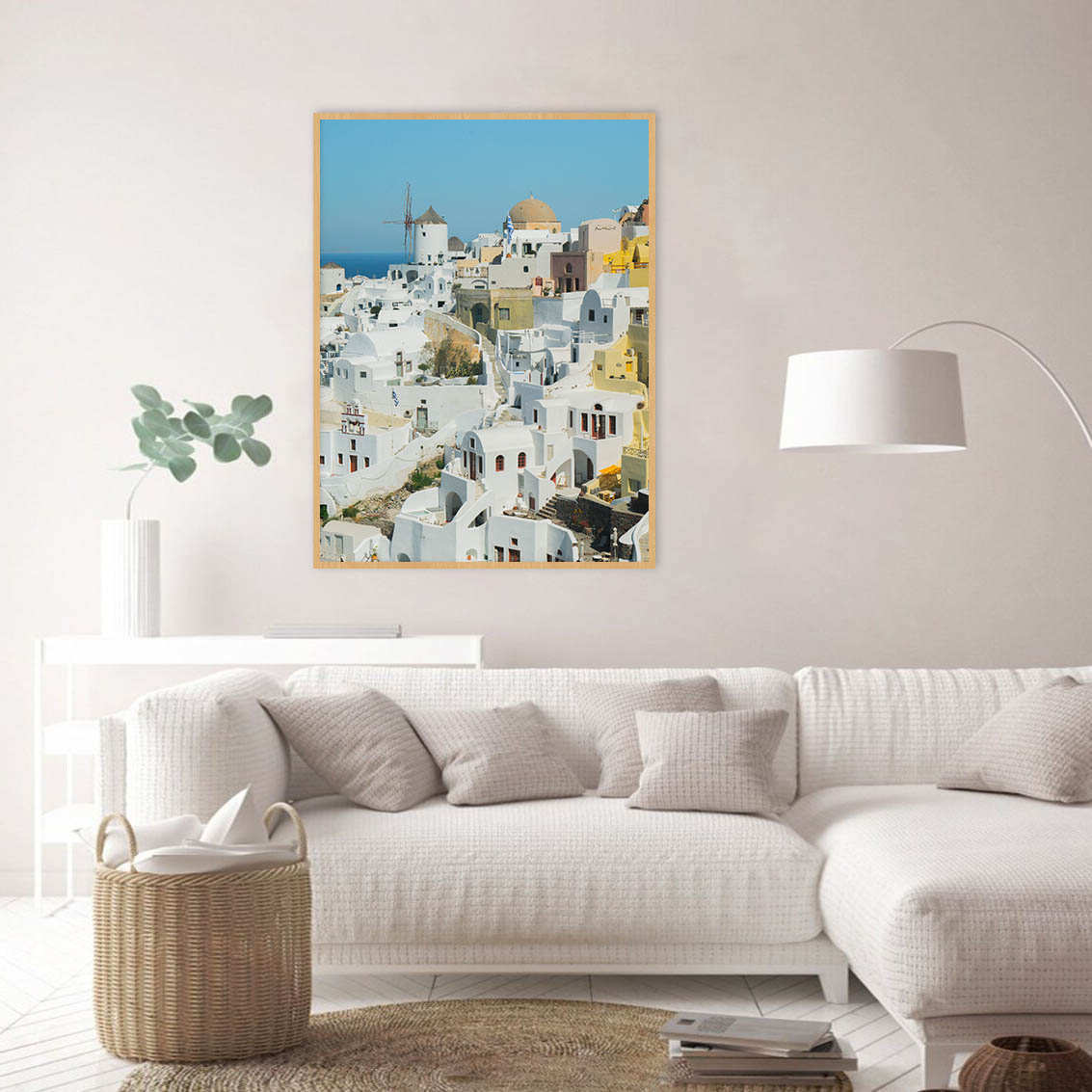 Quadro - Michel Fraitag - Santorini Em Três Cores 4 - Imagem 2