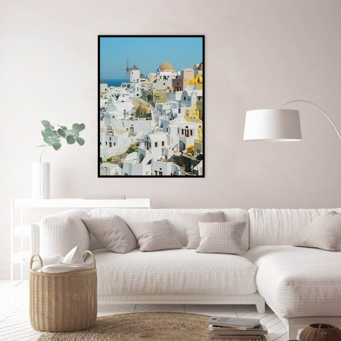 Quadro - Michel Fraitag - Santorini Em Três Cores 4 - Imagem 4