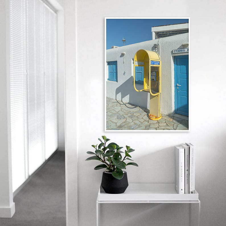 Quadro - Michel Fraitag - Santorini Em Três Cores 5