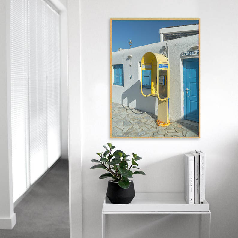 Quadro - Michel Fraitag - Santorini Em Três Cores 5 - Imagem 2