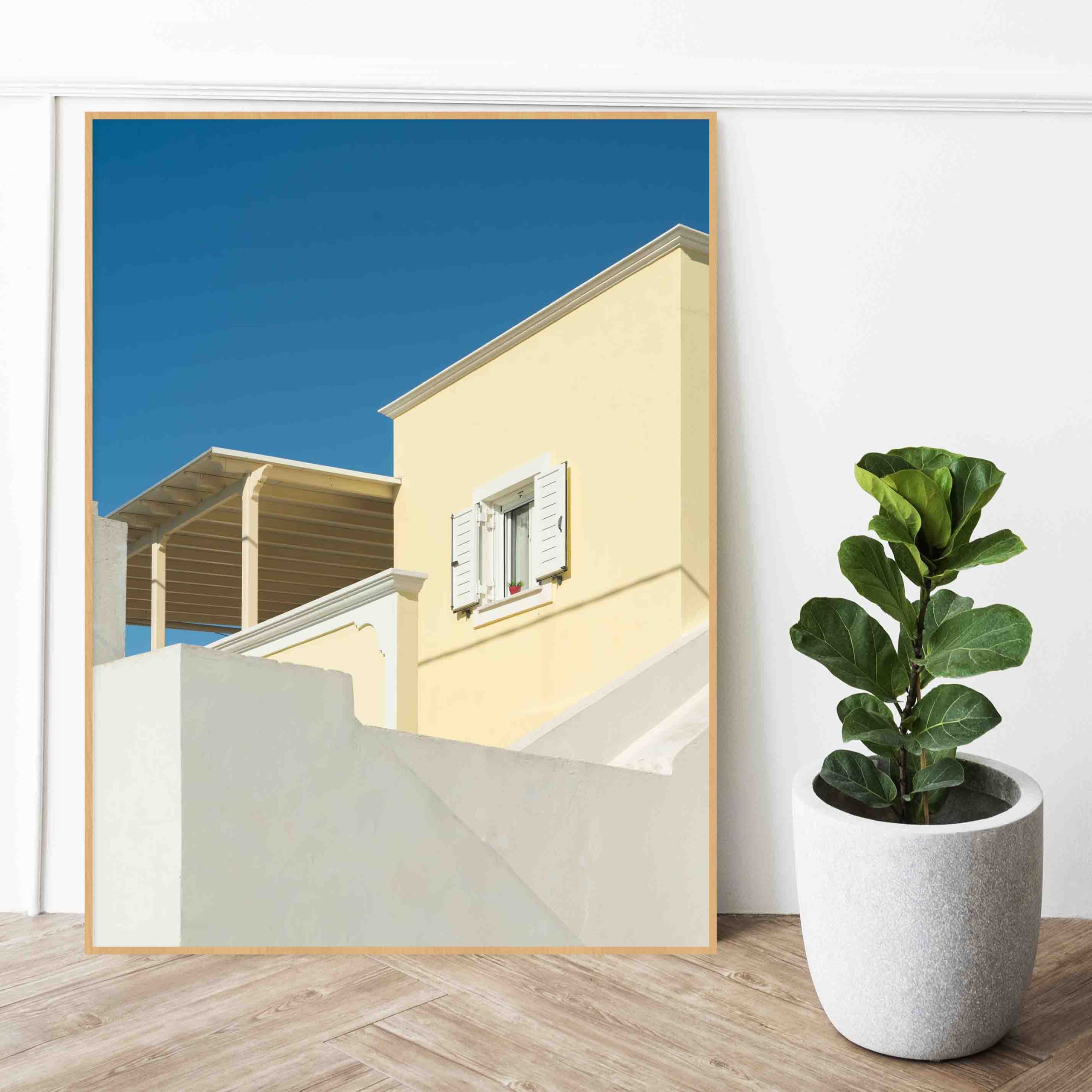 Quadro - Michel Fraitag - Santorini Em Três Cores 6 - Imagem 2