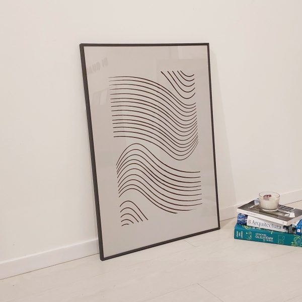 Quadro - Di Quadri - Ondas e Linhas - Imagem 3