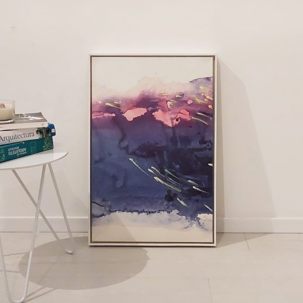 Quadro - Di Quadri - Pinky Bluish Watercolor