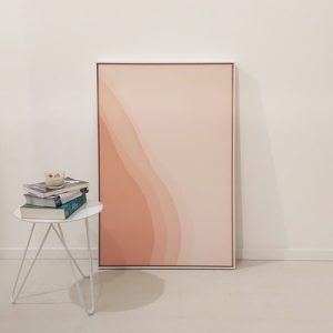 Quadro - Di Quadri - Salmon Degradê