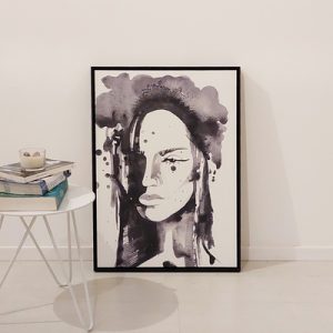Quadros - Di Quadri - Woman Watercolor PB