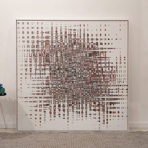 Quadro - Letícia Barros - Reflexo em cores brancas
