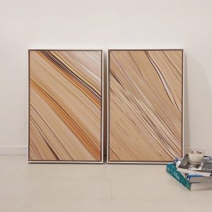Dupla de Quadros - Di Quadri - Marble Texture
