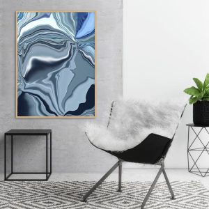 Quadro - Lillian Bessa - Azuis 6