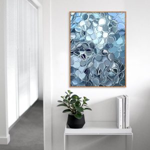 Quadro - Lillian Bessa - Azuis 7