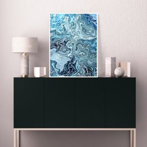 Quadro - Lillian Bessa - Azuis 8