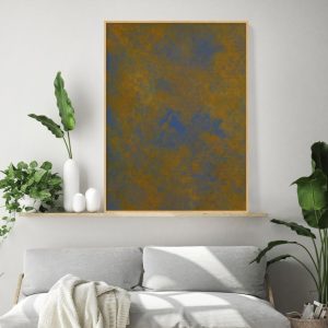 Quadro - Lillian Bessa - Azul Aço Cortem