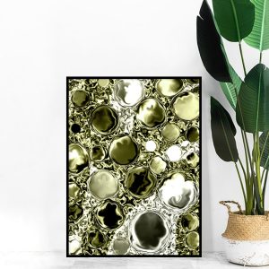 Quadro - Lillian Bessa - Bolhas Verdes 2