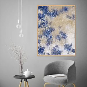 Quadro - Lillian Bessa - Branco Lilás