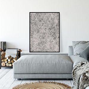 Quadro - Lillian Bessa - Cinza 7