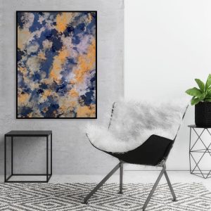 Quadro - Lillian Bessa - Duo Azulareia 1