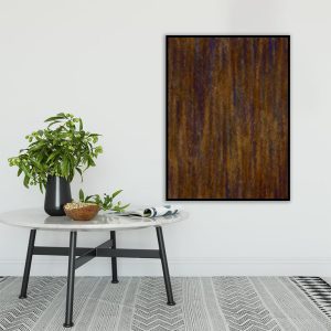 Quadro - Lillian Bessa - Marrom Azul Areia